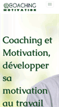 Mobile Screenshot of coaching-motivation.fr